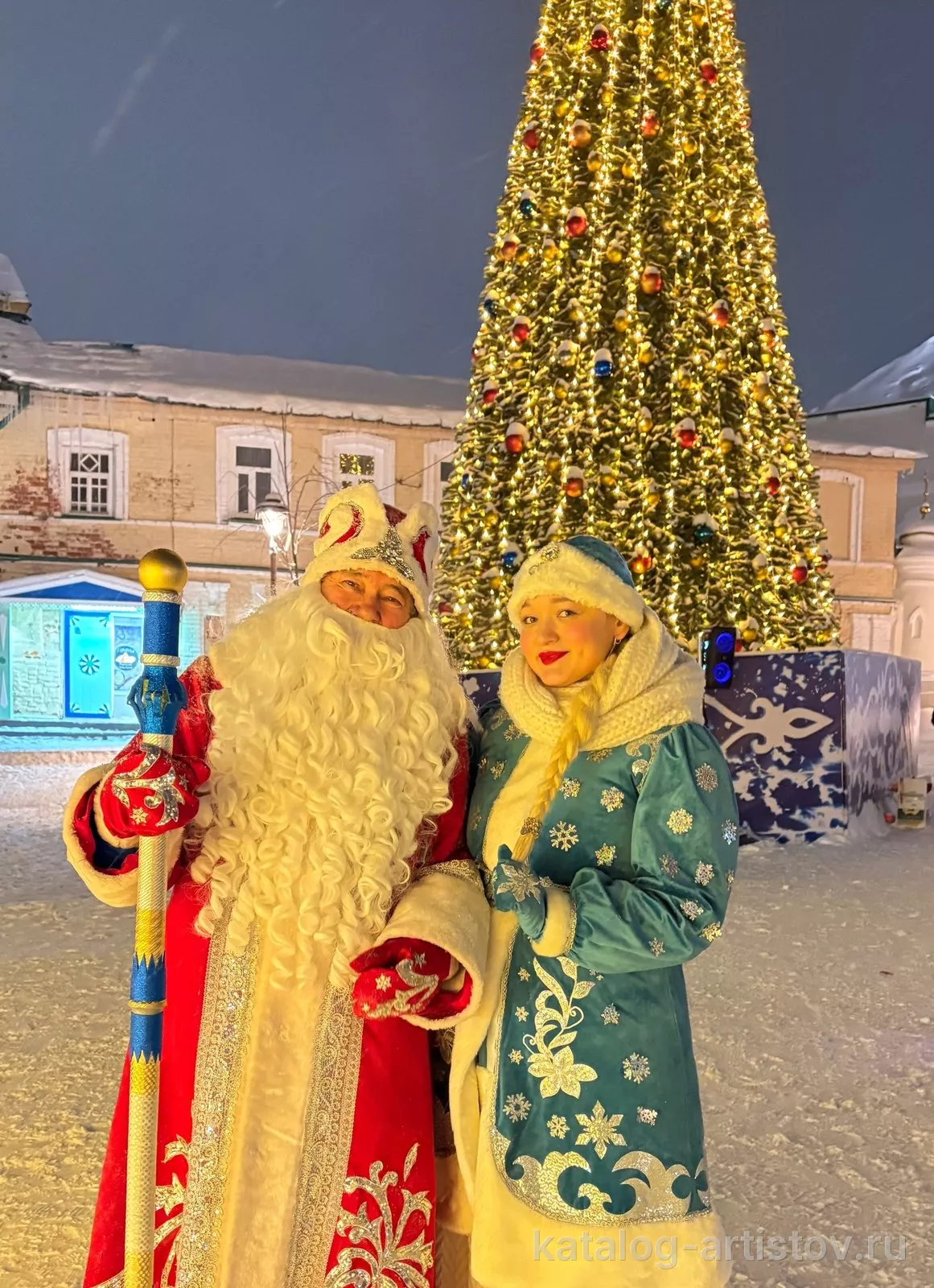Дед Мороз и Снегурочка Изабелла Ибатулина — фото 2