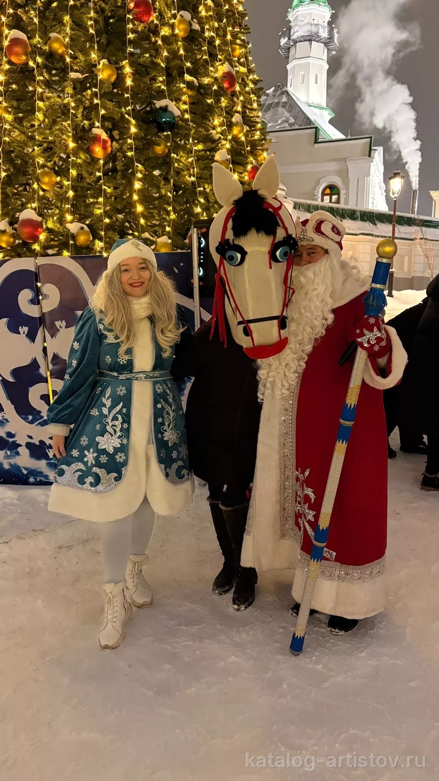 Дед Мороз и Снегурочка Изабелла Ибатулина — фото 5