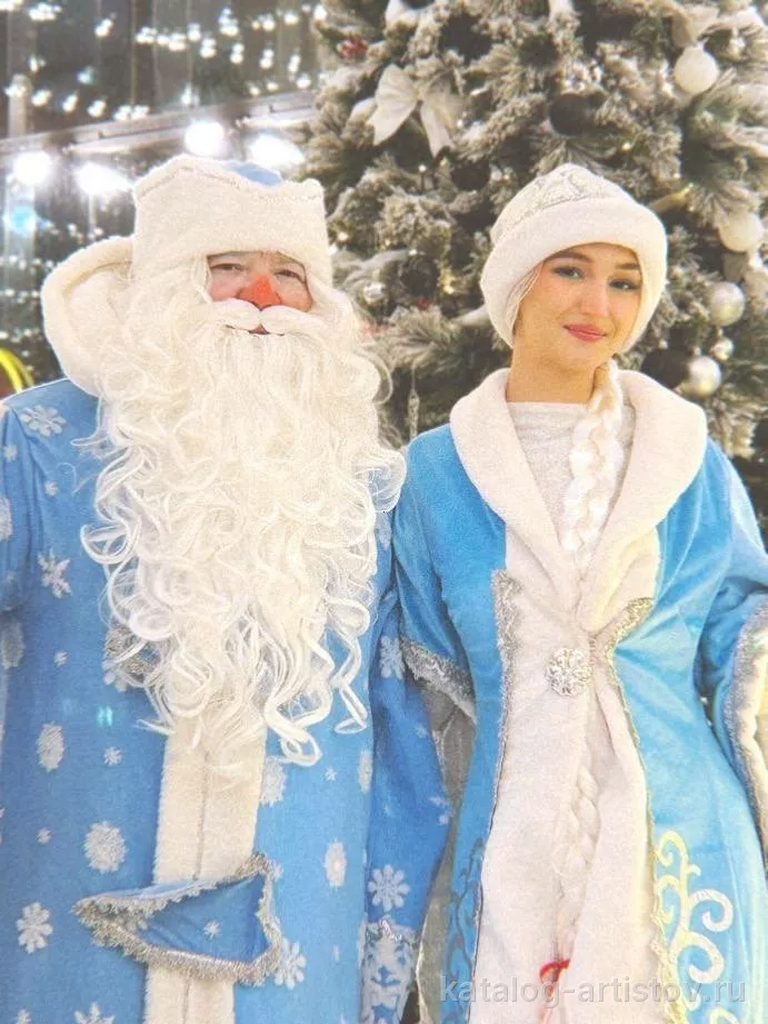 Дед Мороз Алексей Николаев и Снегурочка — фото 6